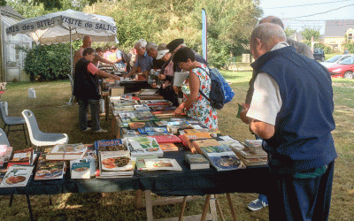 La vente de livres des Amis des sites, c’est samedi 16 juillet sur le vide grenier