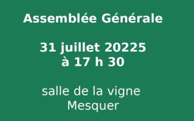 Assemblée générale 2025